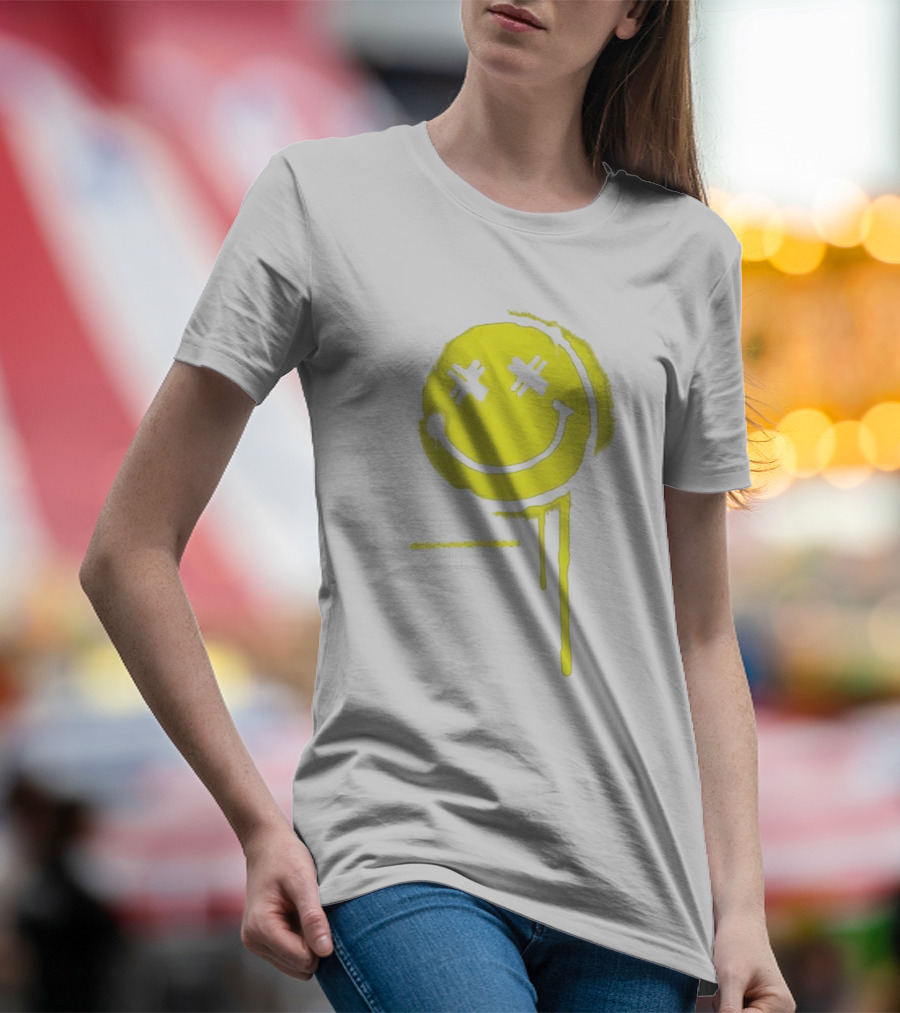 Electric Callboy Dripping Smiley Face T-Shirt