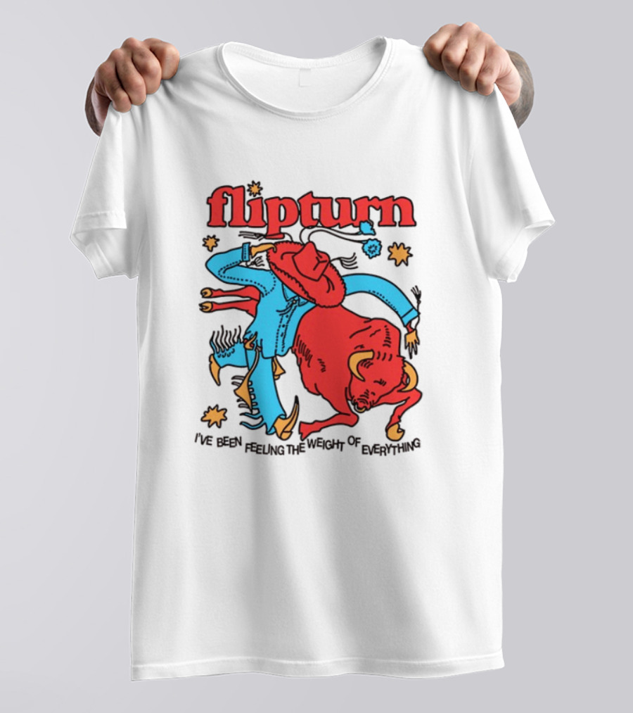 Flipturn Rodeo Clown I've Been Feeling The Word Of Emptiness T-Shirt