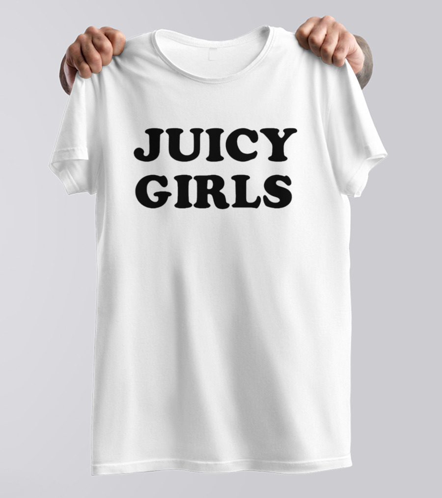 Juicy Girls Classic Old English Font T-Shirt