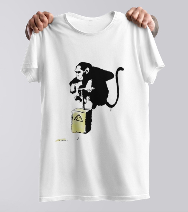 Lex Luthor Bricks Bomb Banana Banksy Influenced T-Shirt