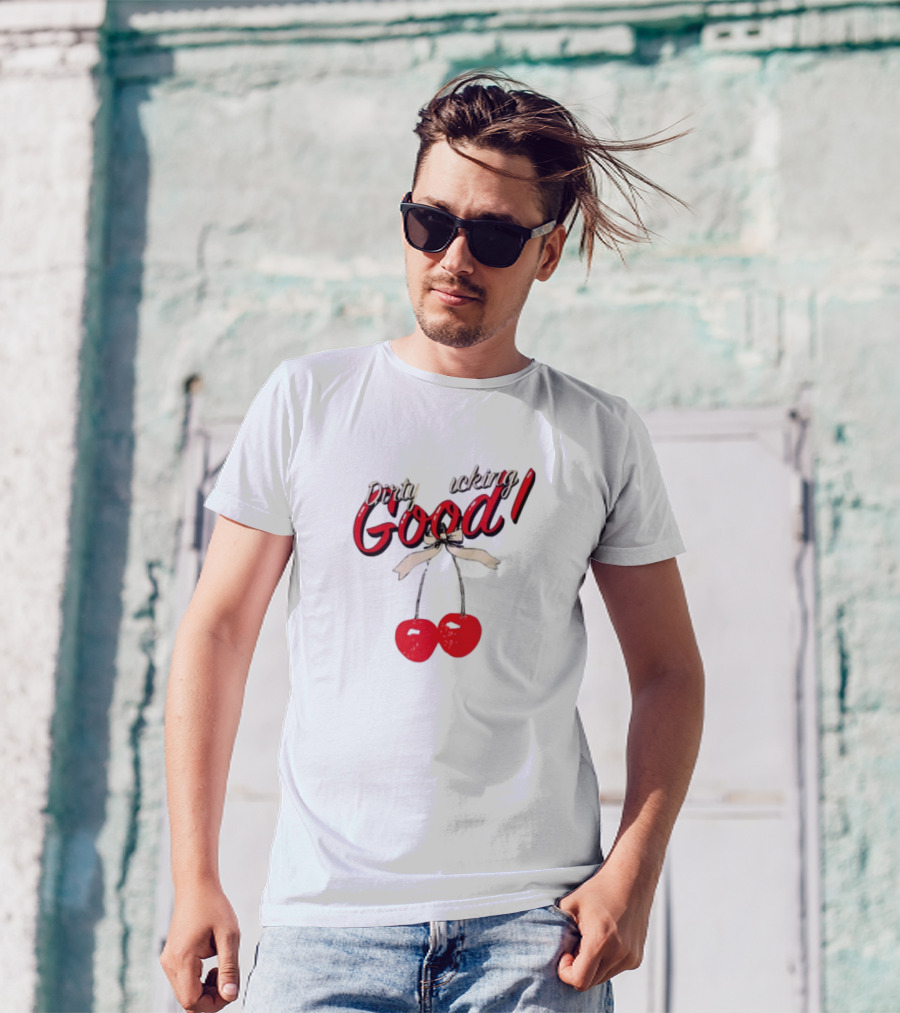 Dirty Good Cherries Bow T-Shirt