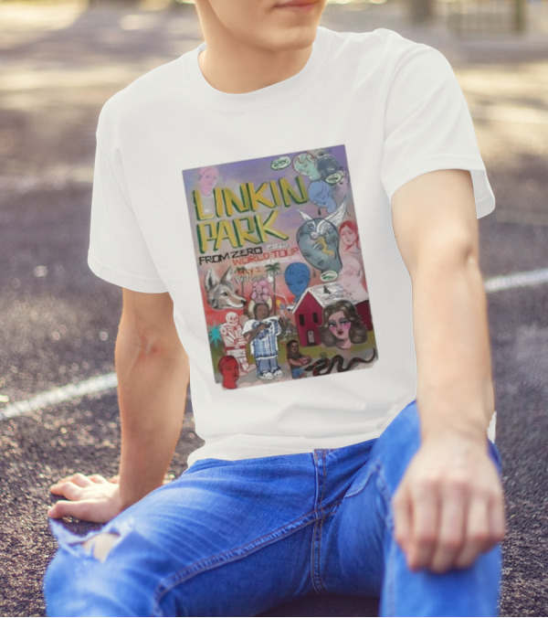 Linkin Park From Zero 2025 World Tour Van Andel Arena Grand Rapids MI May 1st Sofia Enriquez T-Shirt