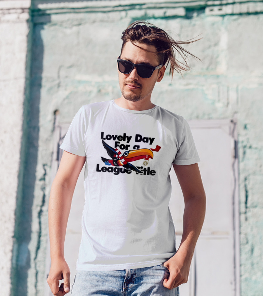 Lovely Day For A League Title Manchester United Toucan Soccer Victory T-Shirt