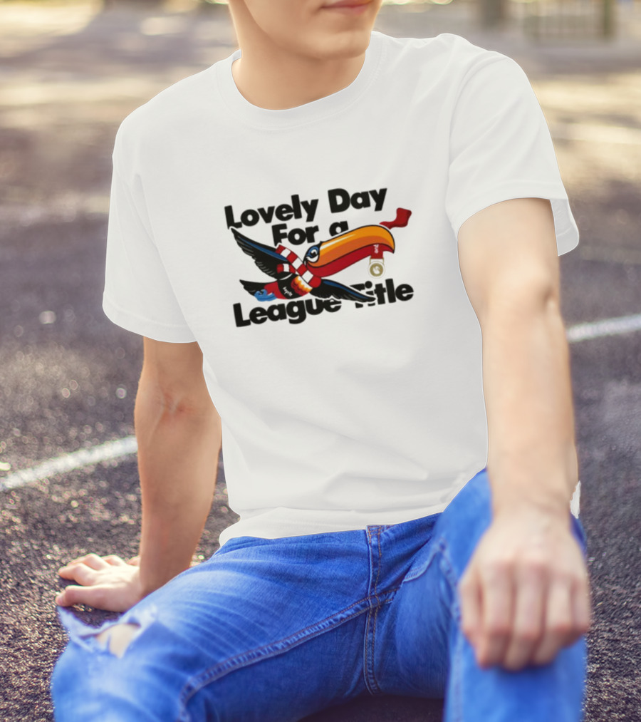 Lovely Day For A League Title Manchester United Toucan Soccer Victory T-Shirt