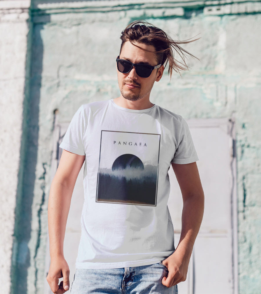 Pangaea Forest Circle Moon Mist T-Shirt