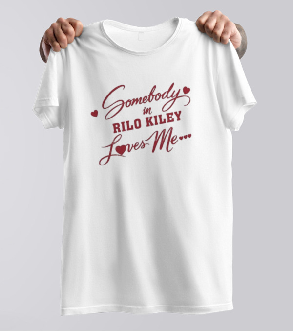 Somebody In Rilo Kiley Loves Me Heart T-Shirt