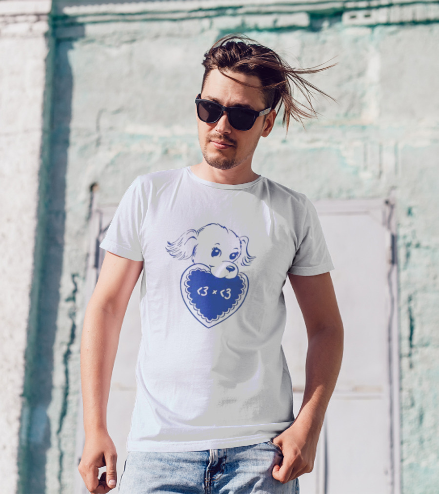 Puppy Heart 3 X 3 T-Shirt