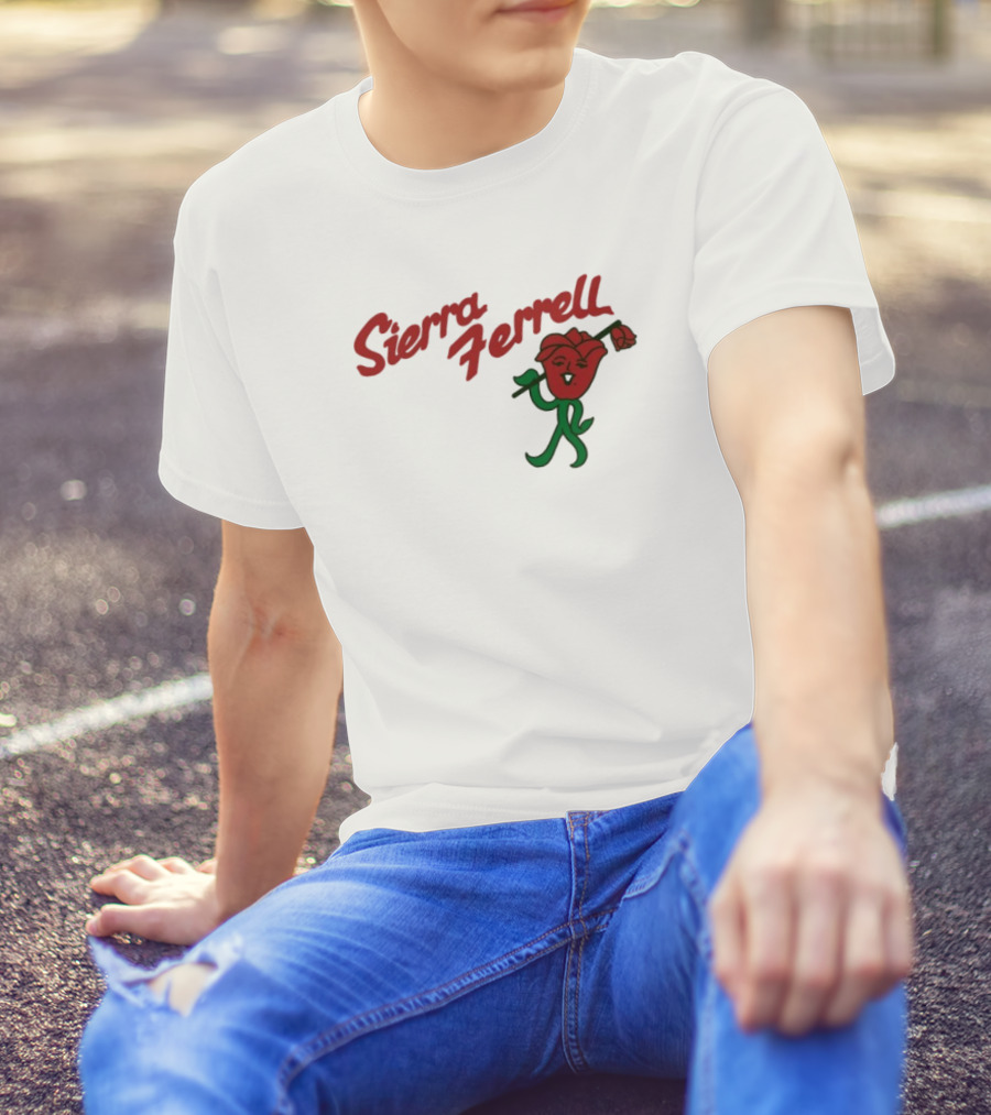 Sierra Ferrell Ramblin’ Rose Walking Flower Illustration T-Shirt