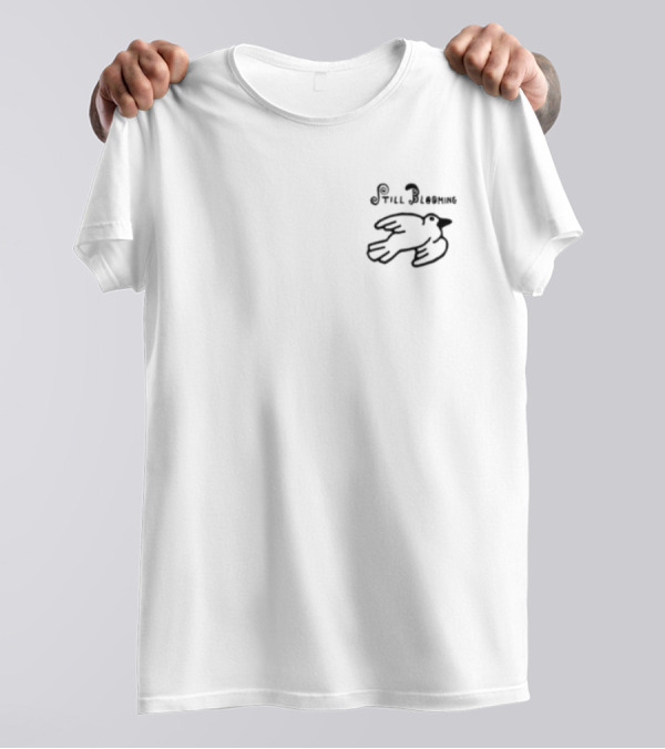 Still Blooming Flower Retro Swea Vintage Style T-Shirt