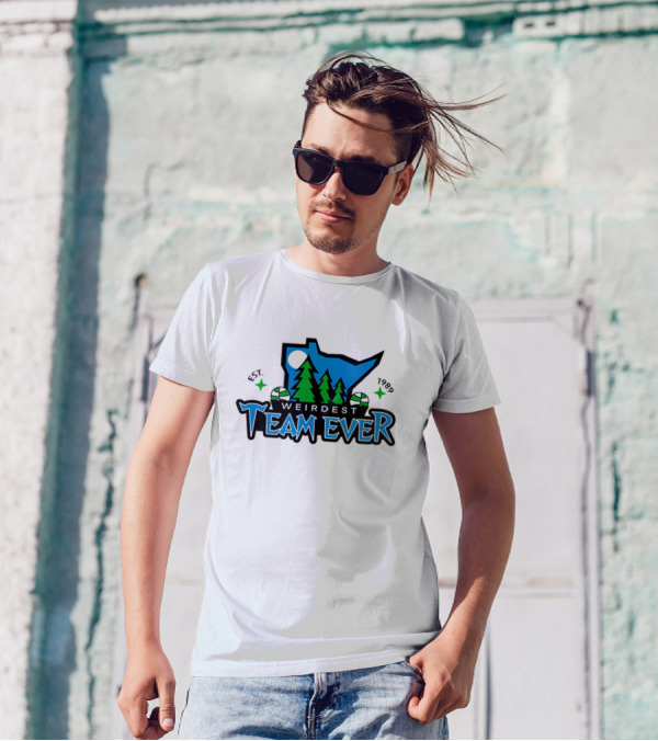 Weirdest Team Ever Forest Trees Established 1989 T-Shirt