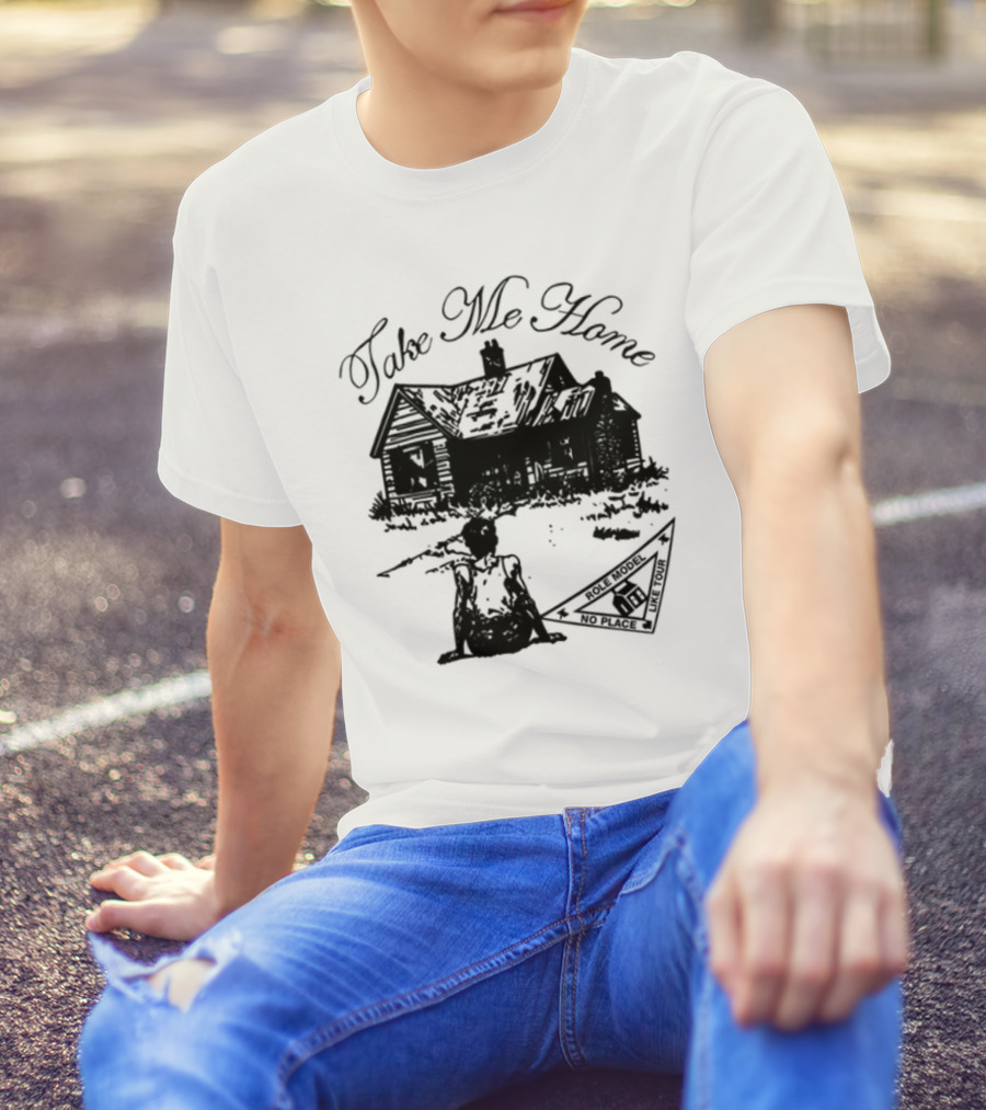 Take Me Home Country Roads Camping Adventure Scene T-Shirt