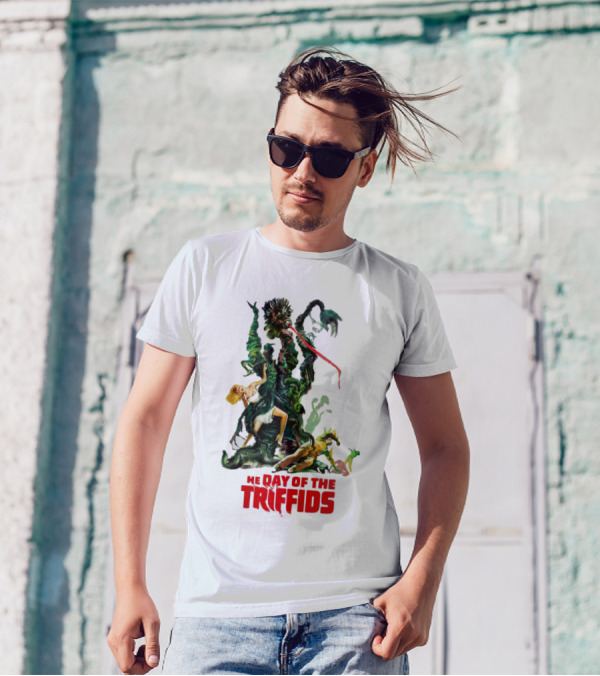 The Day Of The Triffids Classic Movie Horror Imagery T-Shirt