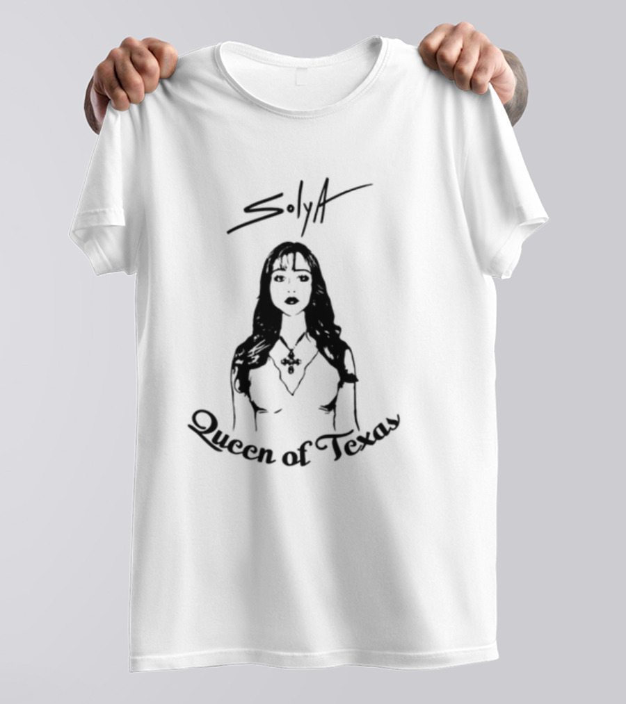 Solya Queen Of Texas With Cowgirl Hat And Southern Charm T-Shirt