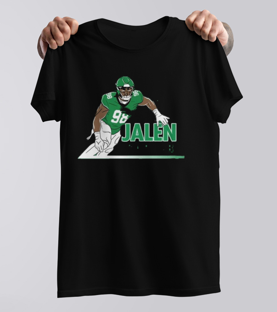 Jalen Carter 98 Big Dawg Pose Football Player T-Shirt