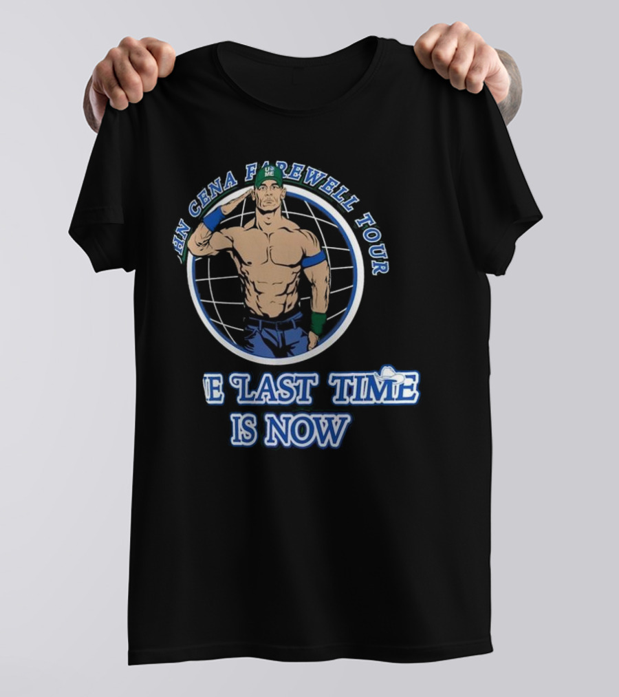 John Cena Farewell Tour The Last Time Is Now 2025 Dallas T-Shirt