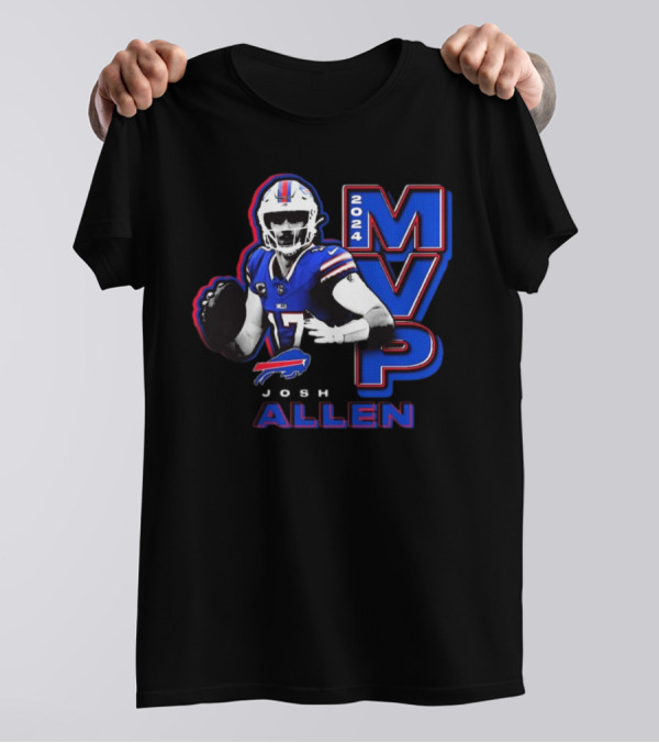 Josh Allen 2024 MVP Buffalo Bills NFL Honors T-Shirt