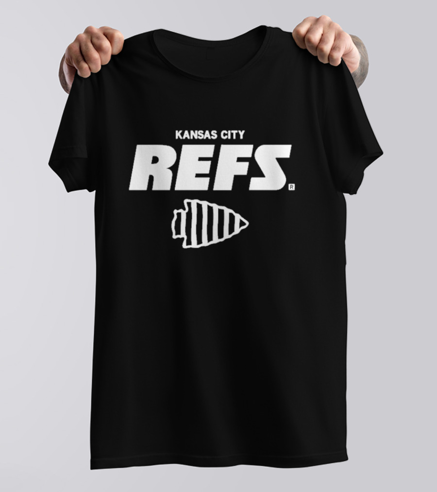 Kansas City Refs Referee Whistle T-Shirt