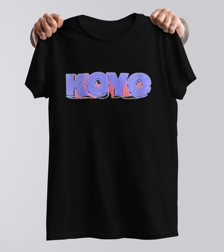 Koyo Would You Miss It Bold Retro 3D Style T-Shirt