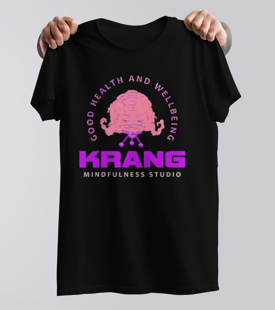 Krang Teenage Mutant Ninja Turtles Good Health And Wellbeing T-Shirt