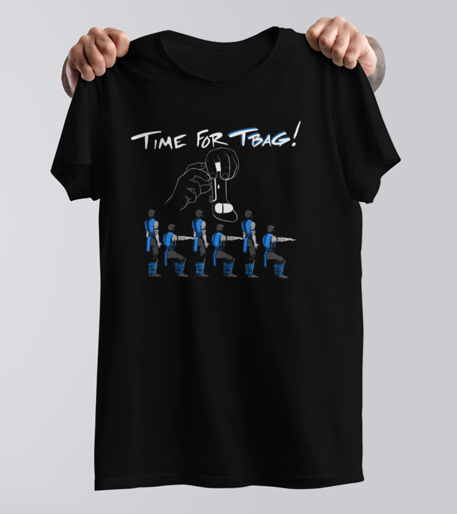 Lin Kuei Armory Time For T-Bag Mortal Kombat Sub-Zero Parody T-Shirt