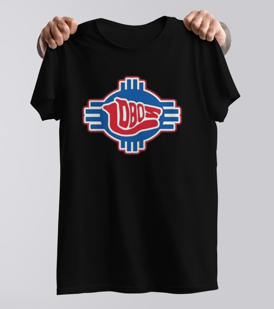 Lobo Lobos Zia Symbol Design T-Shirt