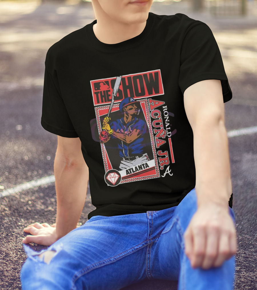 MLB The Show Atlanta Braves Ronald Acuna Jr 2025 T-Shirt
