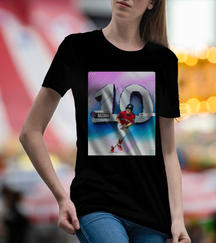 MLB Travis Bazzana Cleveland Guardians Top 10 Prospects T-Shirt