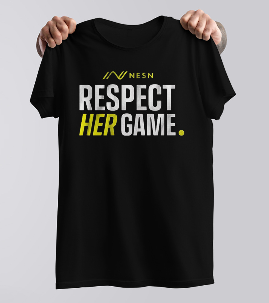 NESN Respect Her Game Collection Empowerment Sports Apparel T-Shirt
