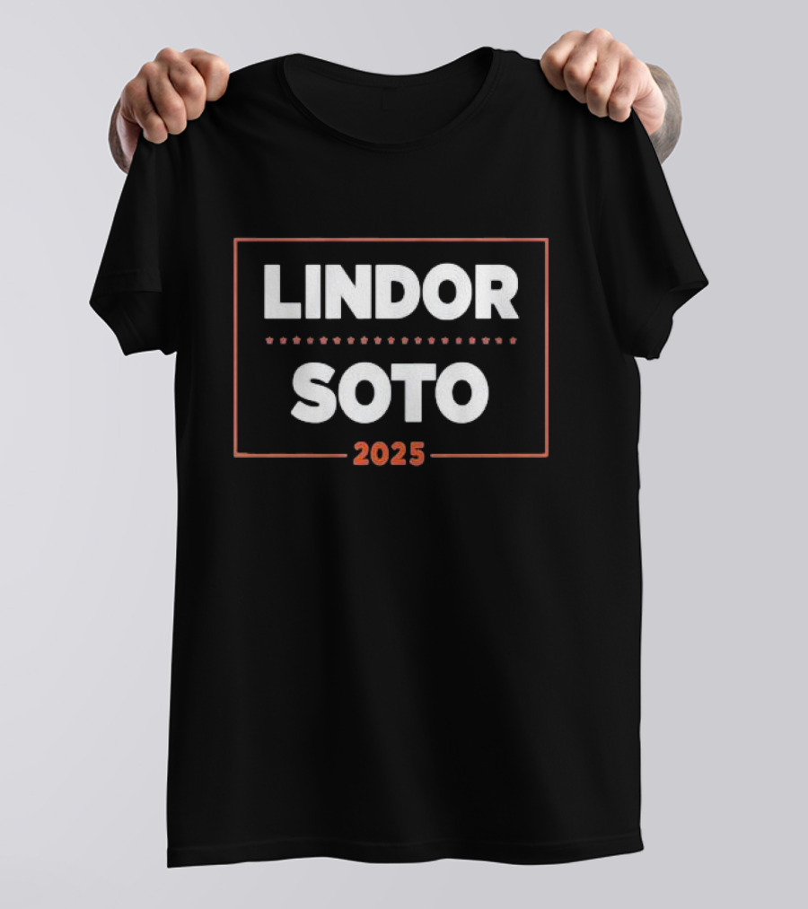 New York Baseball Lindor Soto 2025 T-Shirt