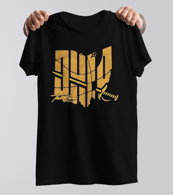 Ohio Cleveland The Land 2025 Basketball Star T-Shirt