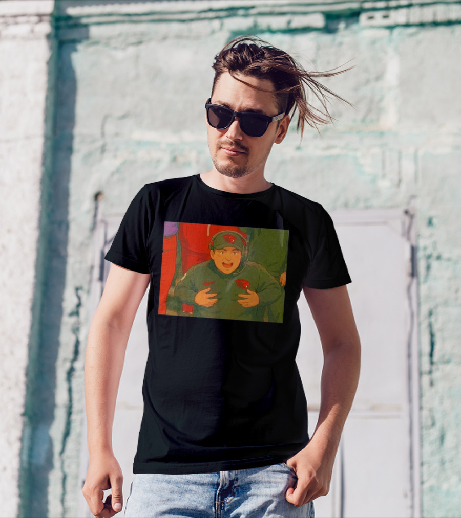 Oregon State Beavers Jonathan Smith Ghibli Anime Style Coaching Moment T-Shirt