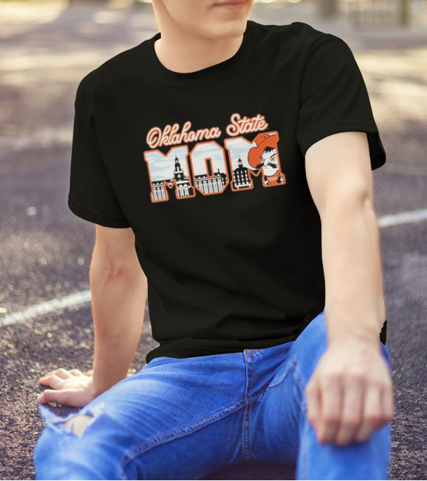 Oklahoma State Mom Campus Cowboys OSU Iconic Imagery T-Shirt