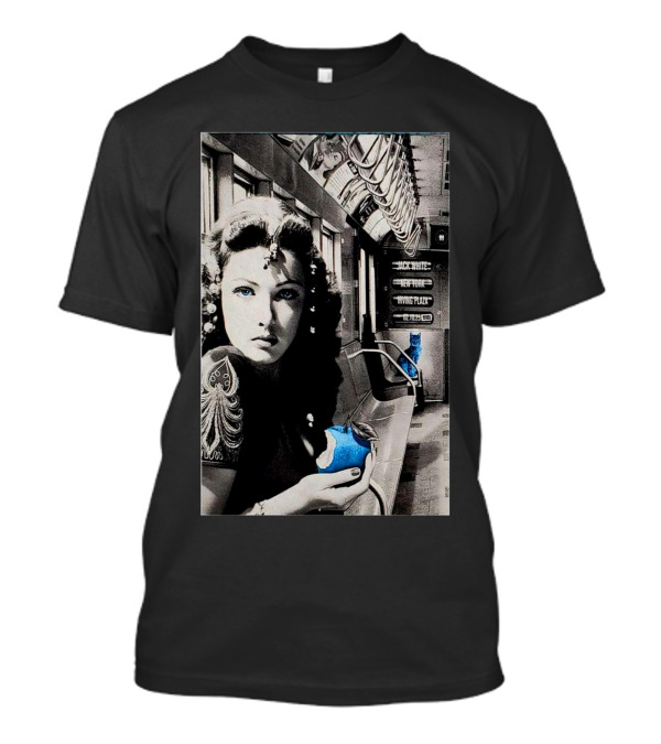 Jack White Irving Plaza New York February 10 2025 Vintage Style Subway Art With Surreal Blue Accents T-Shirt