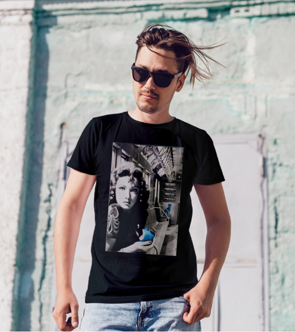 Jack White Irving Plaza New York February 10 2025 Vintage Style Subway Art With Surreal Blue Accents T-Shirt