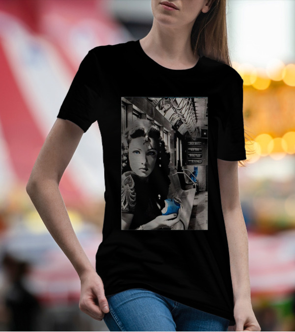 Jack White Irving Plaza New York February 10 2025 Vintage Style Subway Art With Surreal Blue Accents T-Shirt