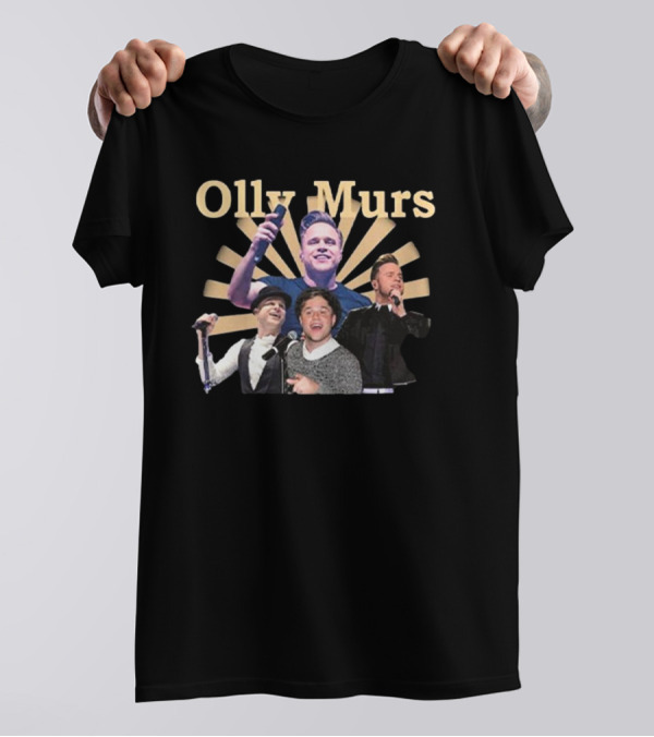 Olly Murs Tour 2025 Concert Collage 금Museum T-Shirt