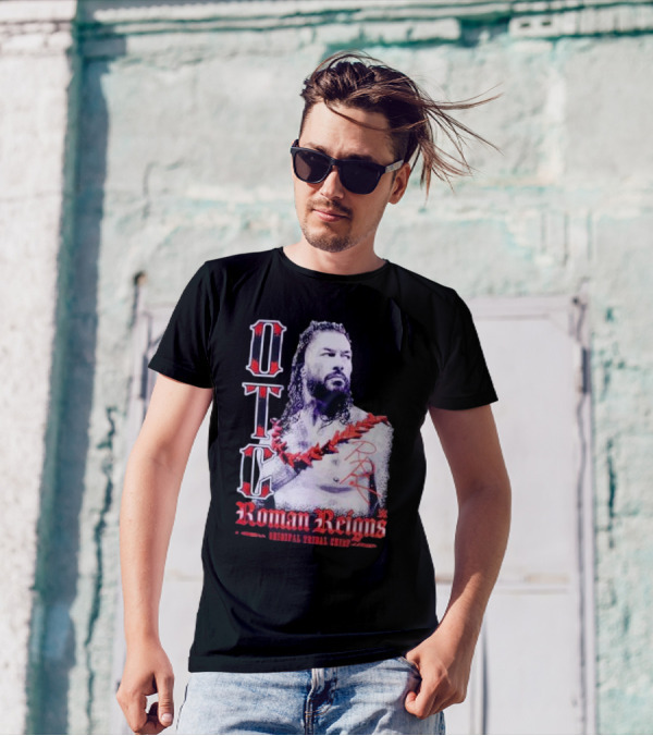 OTC Roman Reigns Original Tribal Chief WWE Signature T-Shirt