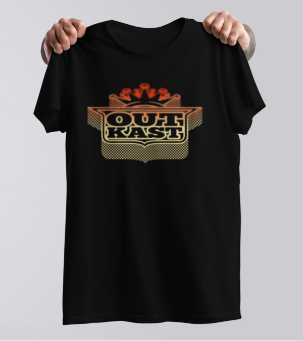 Outkast Gold Crown Emblem T-Shirt
