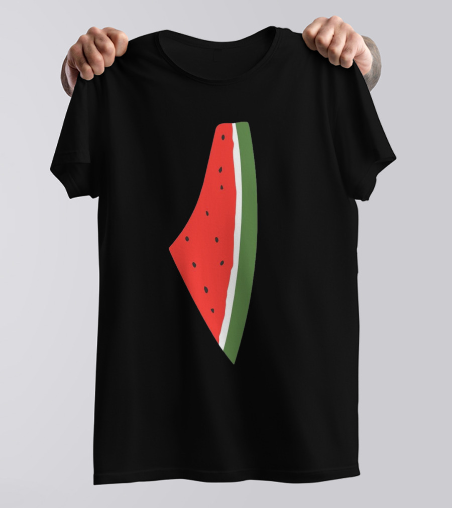 Palestine Watermelon Slice Jennifer Garner Daughter T-Shirt