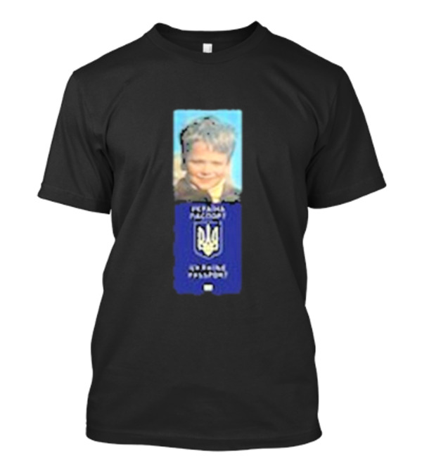 Optimusgang Anton Belinskiy Misha Ukrainian Passport Image T-Shirt