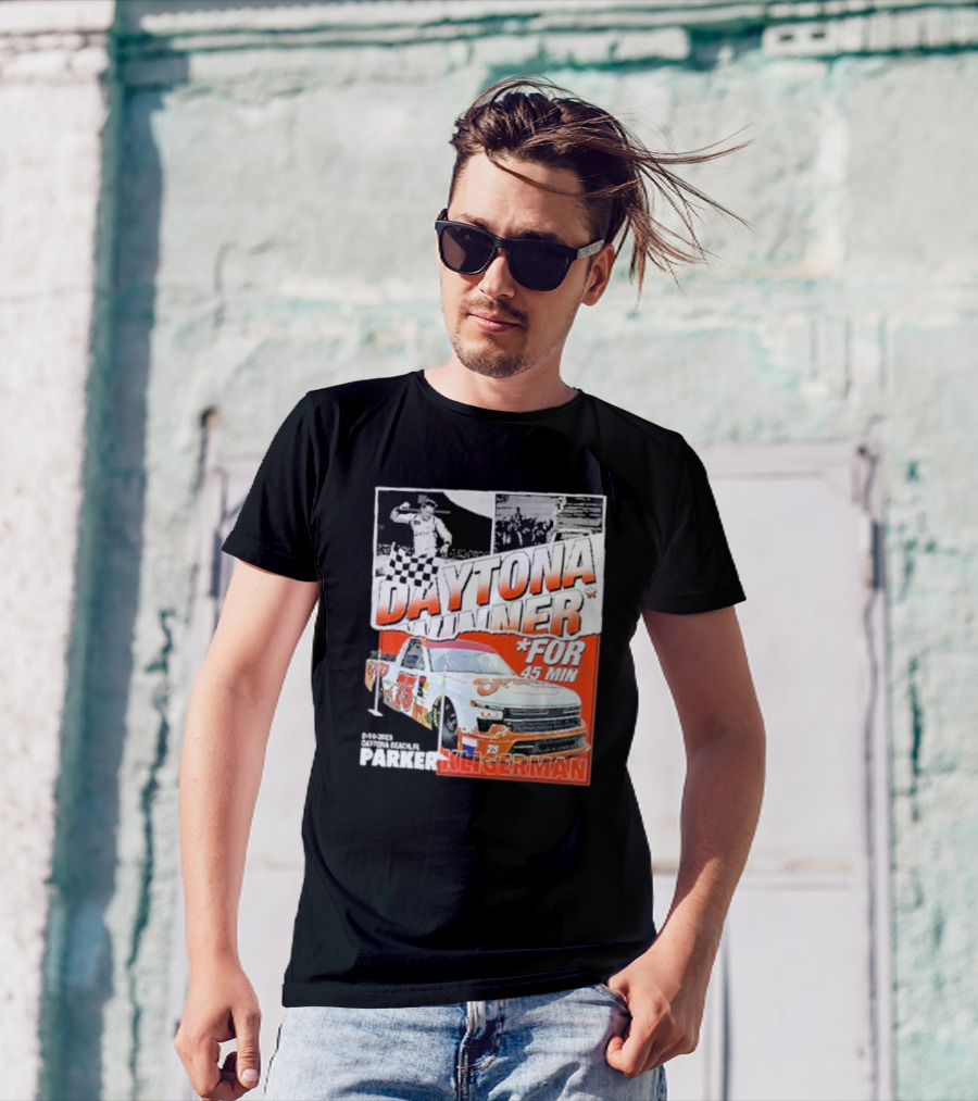 Parker Kligerman Daytona Winner 45 Min Celebration NASCAR Race Car 75 T-Shirt