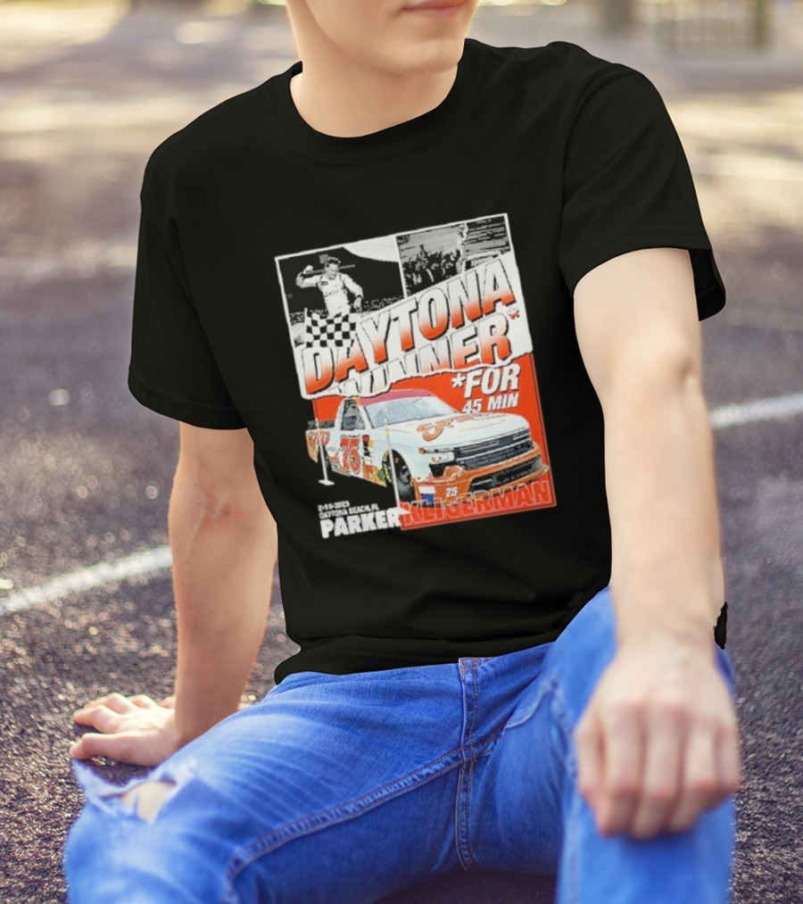 Parker Kligerman Daytona Winner 45 Min Celebration NASCAR Race Car 75 T-Shirt