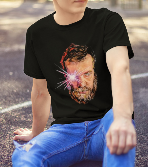 Partisan Records John Grant Boy From Michigan Intense Artistic Portrait T-Shirt