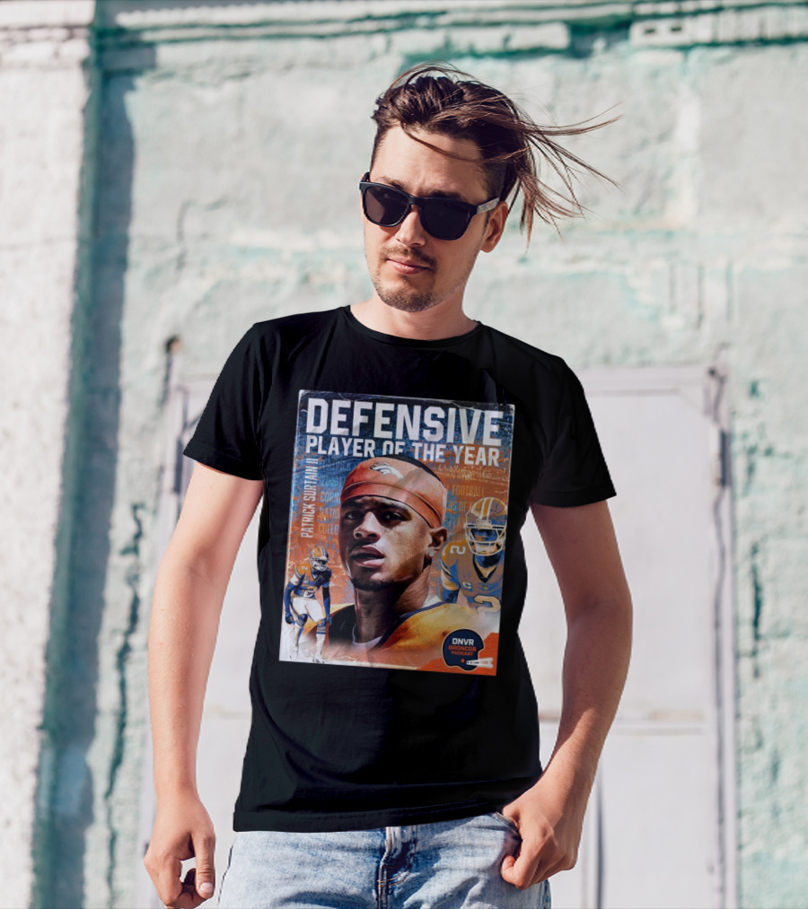 Patrick Surtain II Defensive Player Of The Year Denver Broncos DNVR Podcast T-Shirt