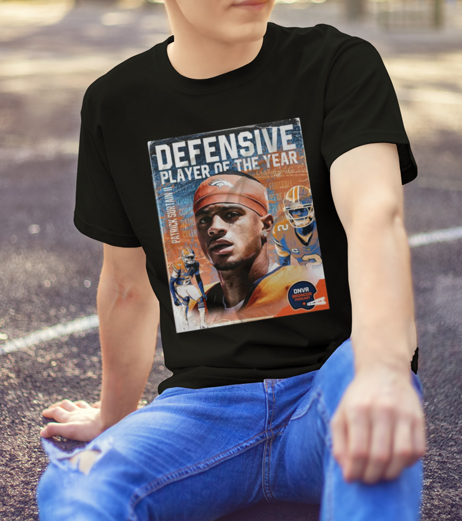 Patrick Surtain II Defensive Player Of The Year Denver Broncos DNVR Podcast T-Shirt