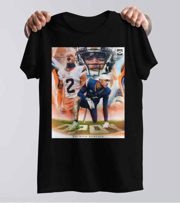 Denver Broncos Patrick Surtain II 2024 NFL Honors Defensive Player Of The Year T-Shirt