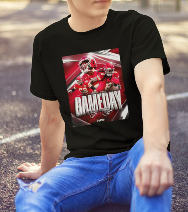Patrick Mahomes II Joseph Thuney DeAndre Hopkins Kansas City Chiefs Vs Houston Texans AFC Divisional Gameday 3:30 PM ESPN/ABC T-Shirt
