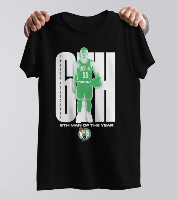 Boston Celtics 6th Man Of The Year Payton Pritchard T-Shirt