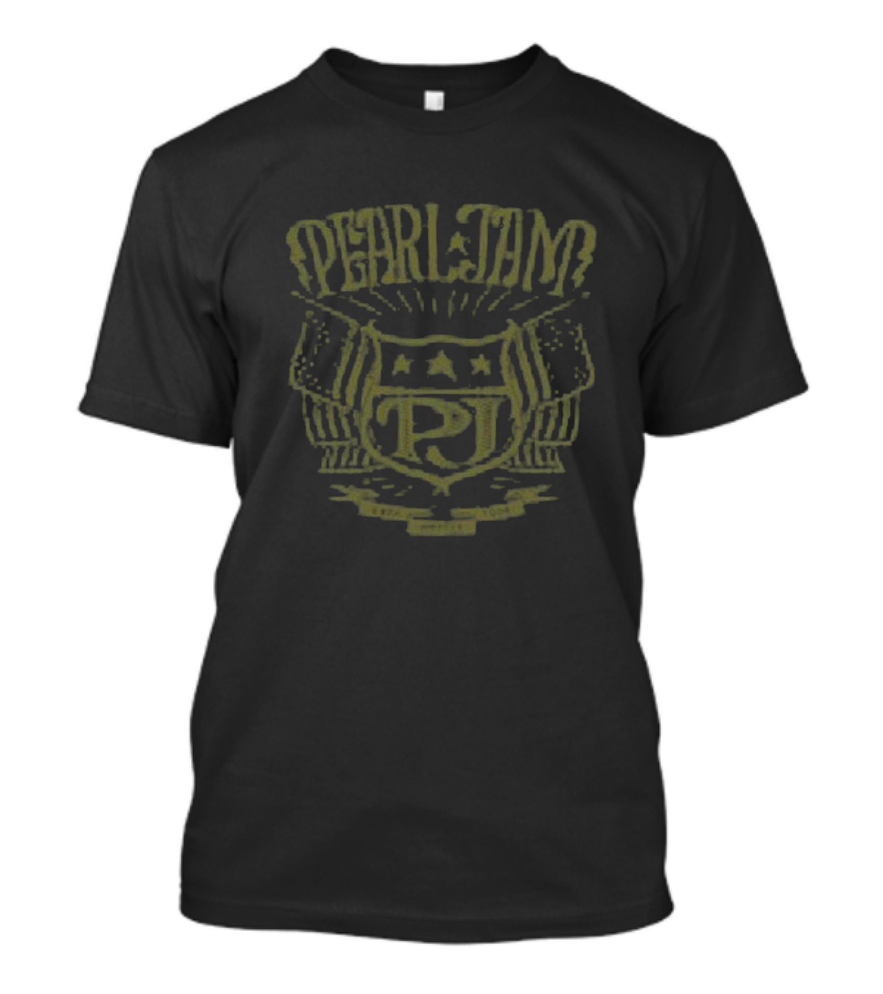 Pearl Jam PJ Shield Dark Matter Tour 2025 Merchandise T-Shirt