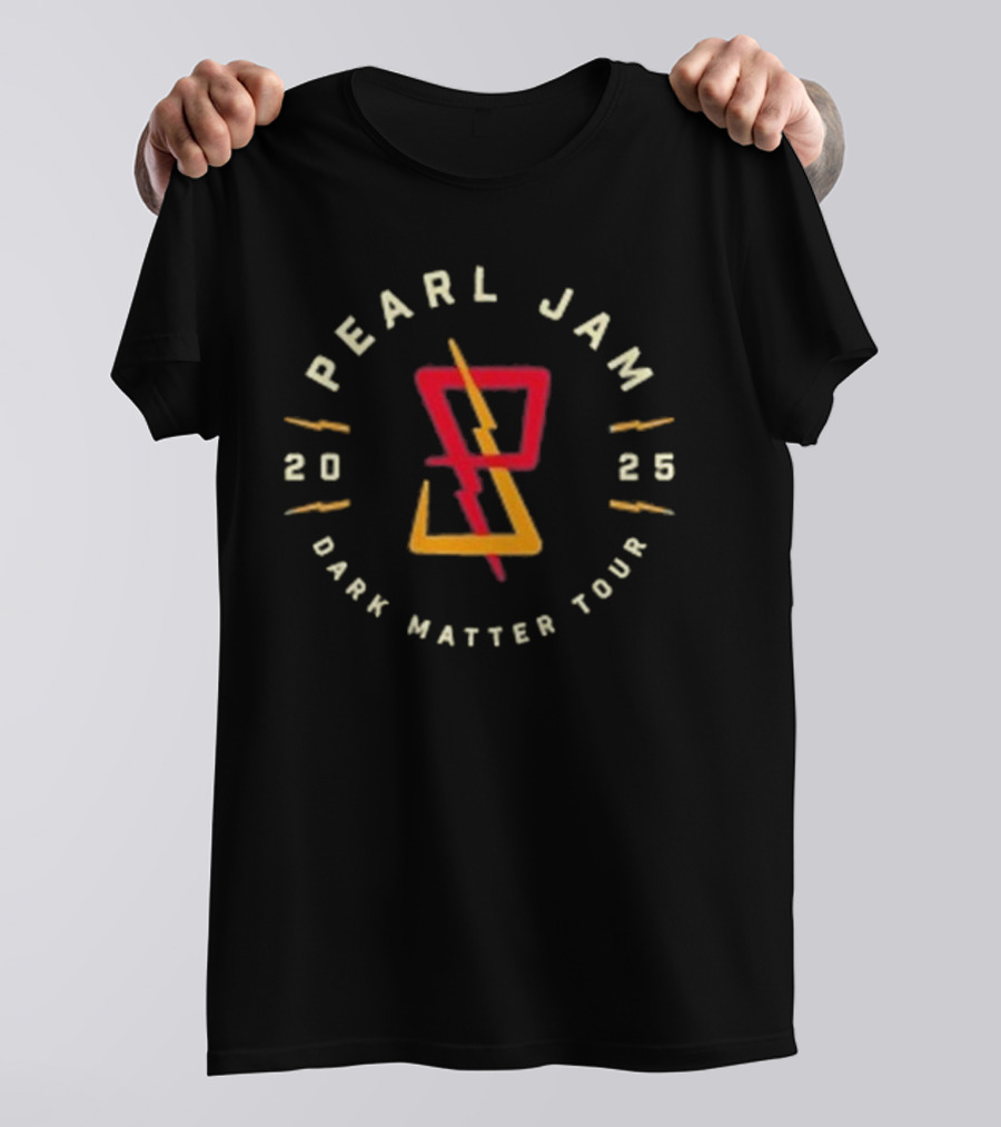 Pearl Jam Dark Matter Tour 2025 Logo T-Shirt